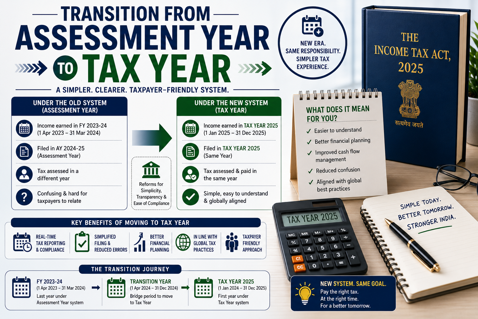 Transition From Assessment Year To Tax Year